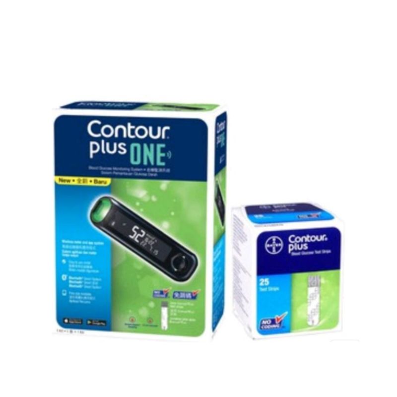 Bayer Contour Plus One Starter Kit with 25'S Strip