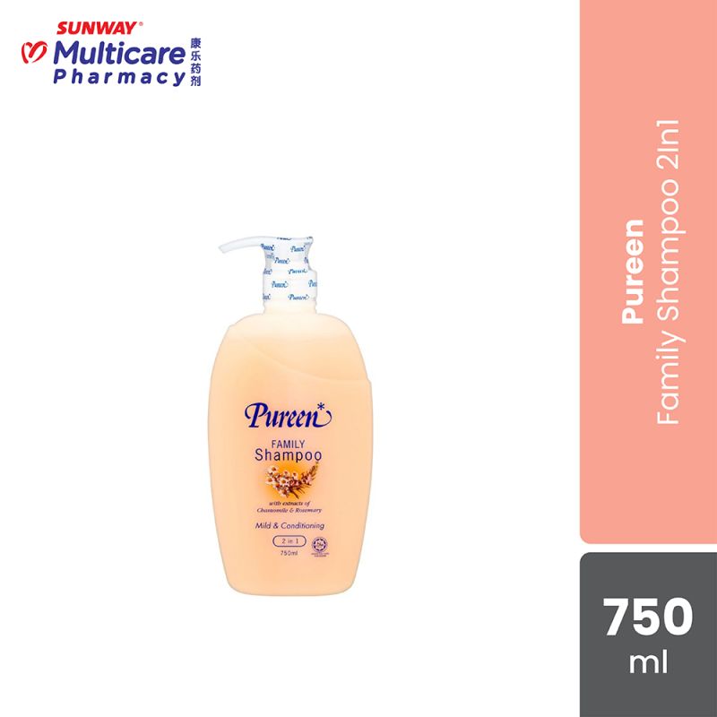 Pureen Family Shampoo 2in1 750ml