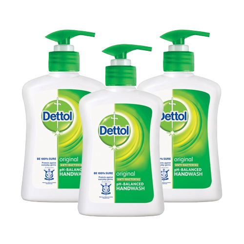 Dettol Hand Wash Original 3x250ml