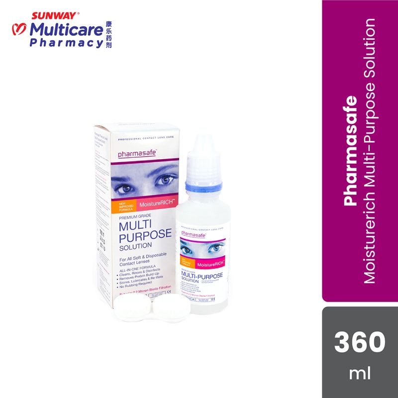 Pharmasafe Moistrich Multi-Purpose 360ml