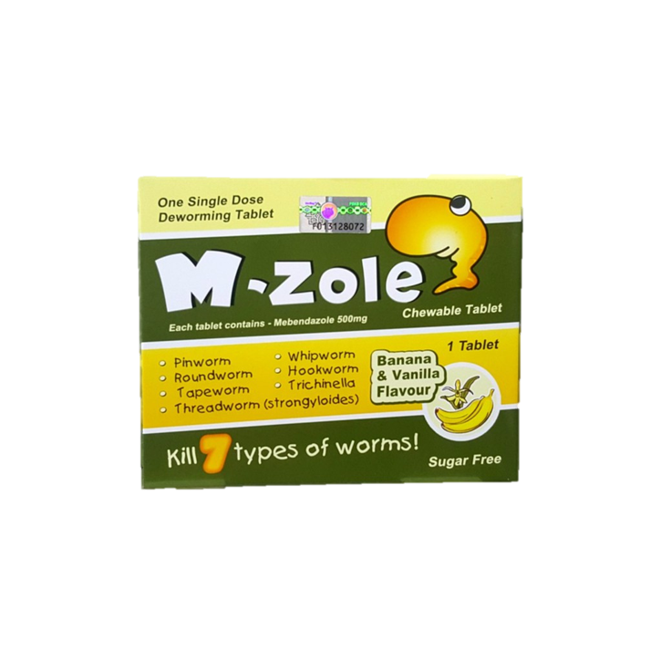 M-Zole Chewable Tablet 1's