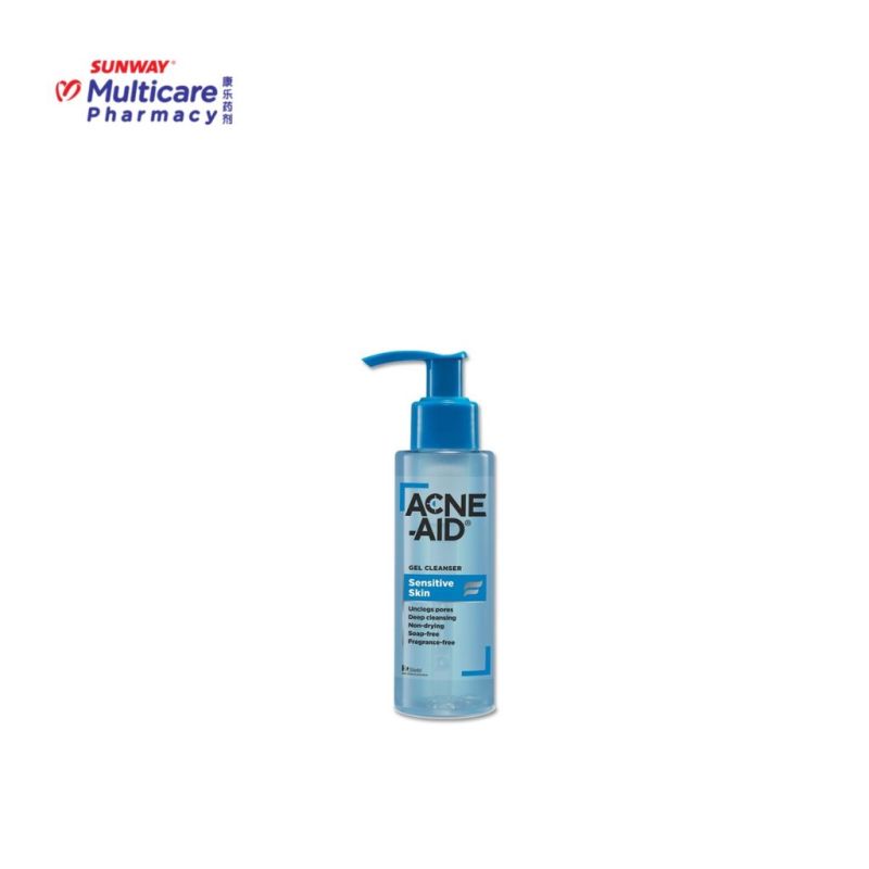 Acne-Aid Sensitive Skin Gel Cleanser 100ml