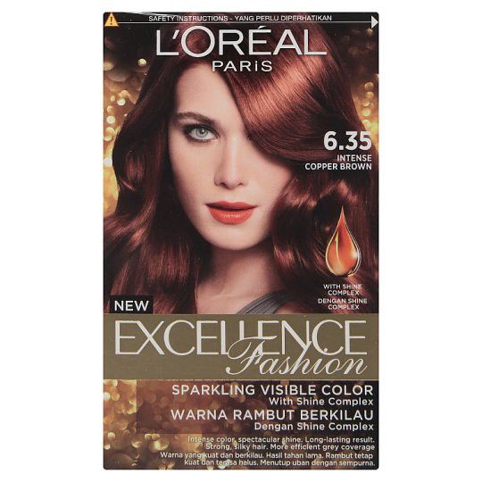 Loreal 6.35 Excellence Fashion Intense Copper Brown